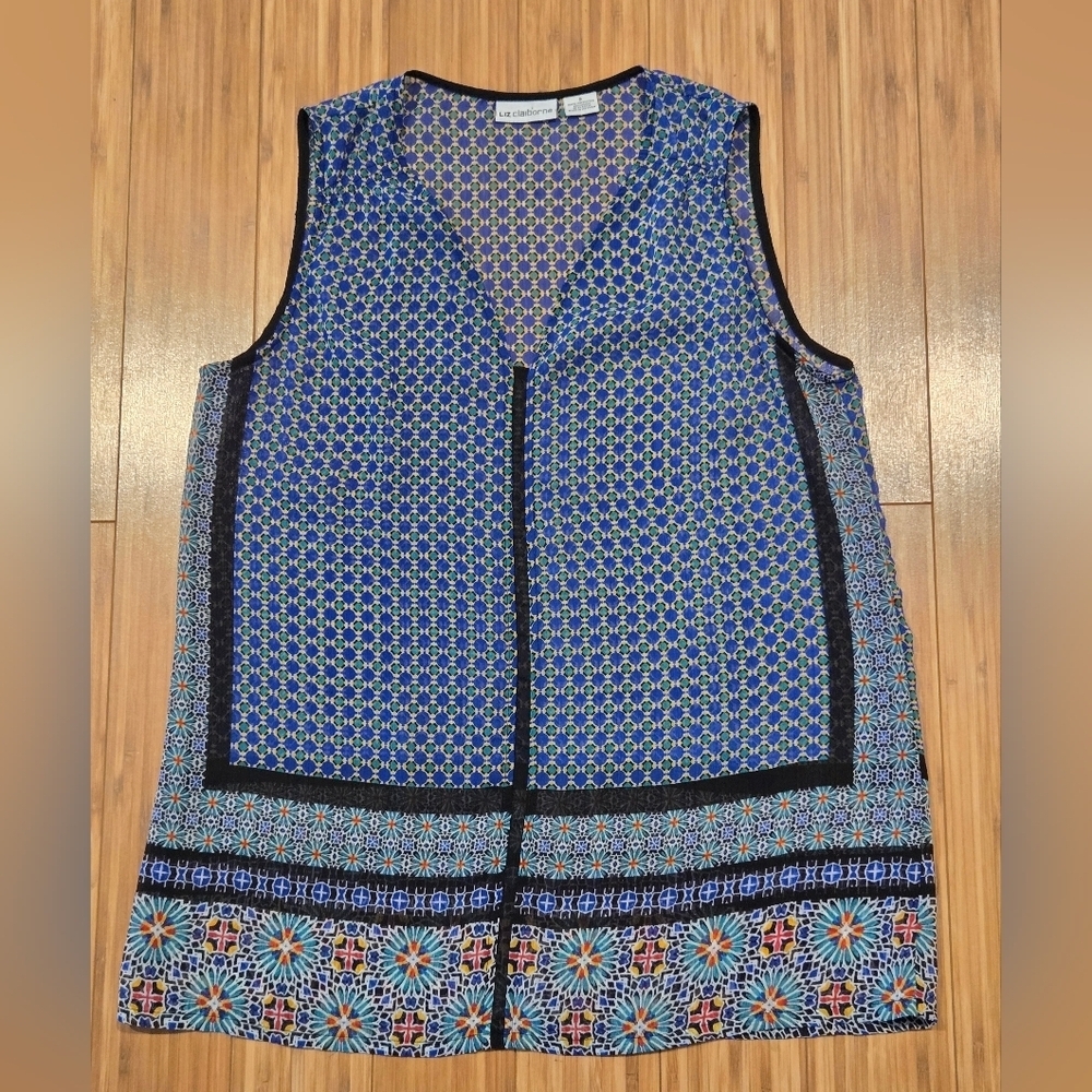Liz Claiborne Sleeveless Top